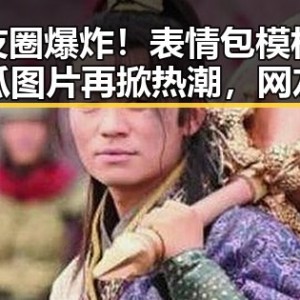朋友圈爆炸！表情包模板和吃瓜图片再掀热潮，网友纷纷加入制作大军🔥